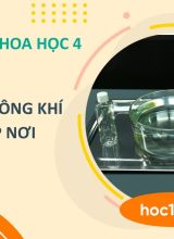 Nhận biết không khí có ở khắp nơi - Khoa học 4  -  Hoc10